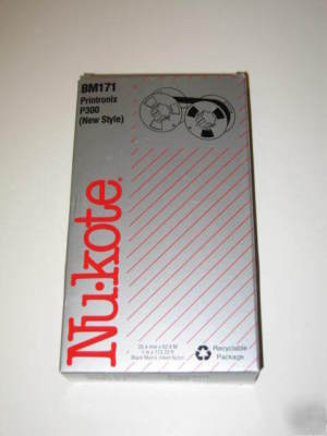 Oem nu kote BM171 black nylon ribbon