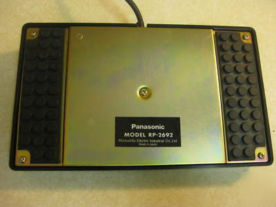 Panasonic rr-830 desktop cassette transcriber + pedal