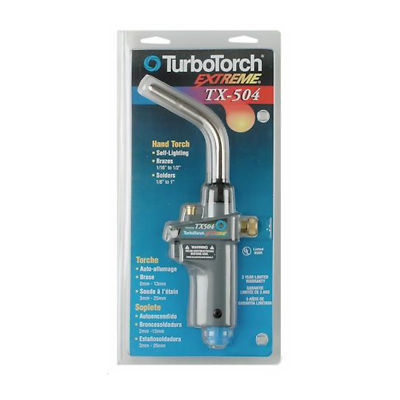 Turbotorch tx-504 self lighting hand torch extreme