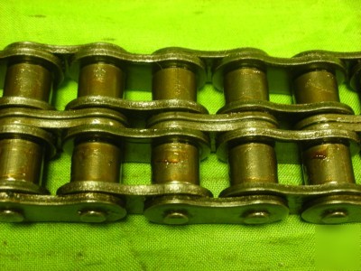 50-2 x 6FT duplex double roller chain link 5/8