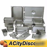 6DZ update 1/9 size steam table pans 2Â½