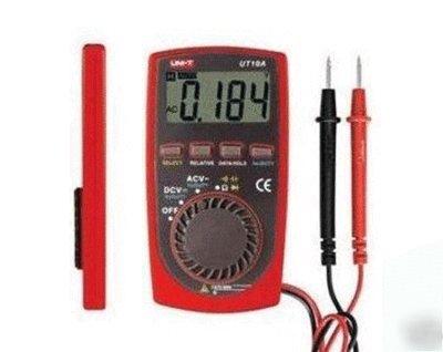Ac/dc capacitor resistor frequen digital meter