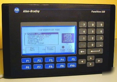 Allen bradley panelview 550, # 2711-B5A2, panel view