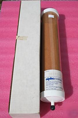Alphametals ion exchange cartridge; # 