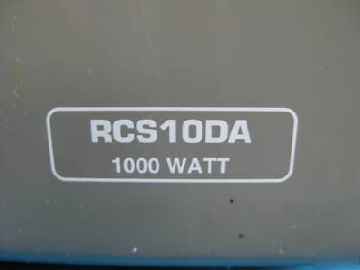 Amana commercial microwave 1000 watt model rcs-10DA