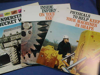 Caterpillar brochures X3, maintenance, LOT3