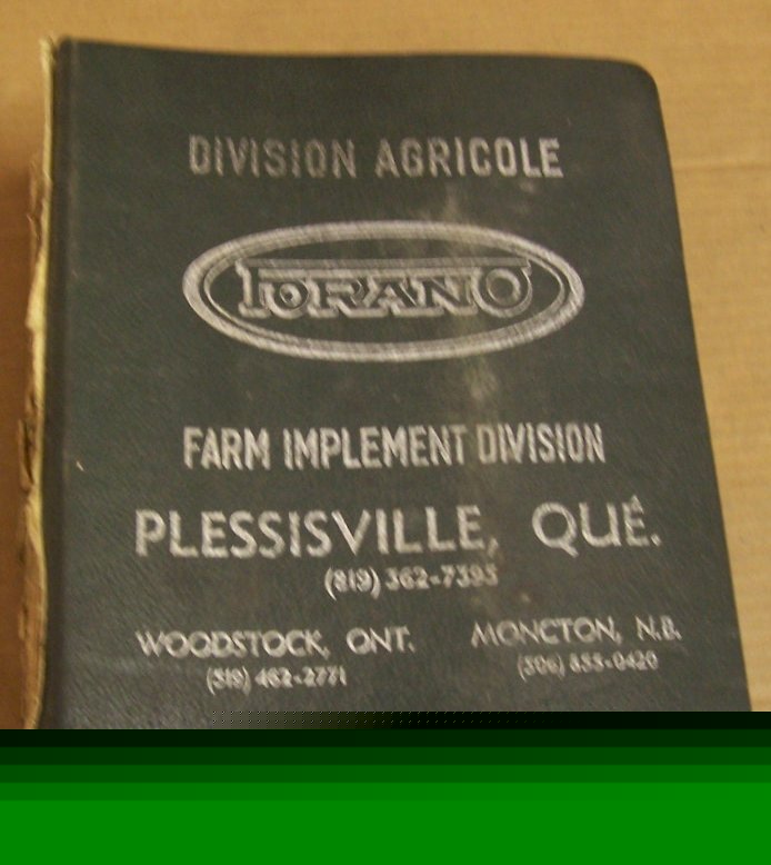Forano constrution 1987 - 1991 service bulletins 