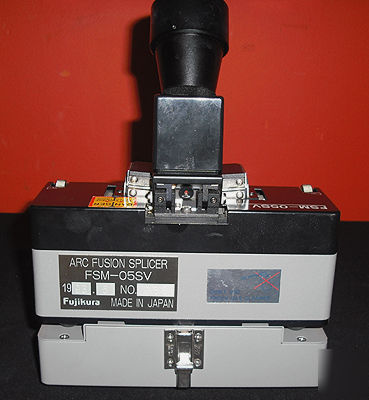 Fujikura fsm-05SV arc fusion slicer w/opt 01 (reduced )
