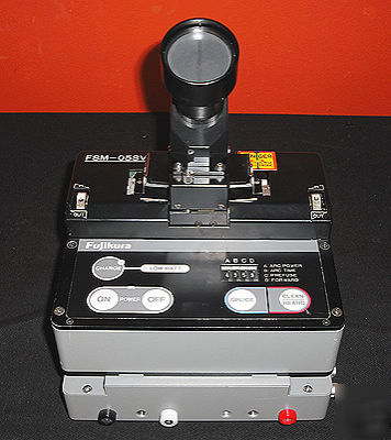 Fujikura fsm-05SV arc fusion slicer w/opt 01 (reduced )
