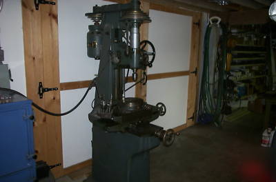 Moores jig bore light milling & rotary table & holders