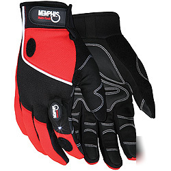 Multi-task glove w/ led light mcr safety no. 924 small