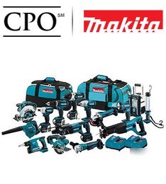 New makita 18V cordless lxt 15-piece combo kit LXT1500 