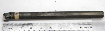 Solid carbide kennametal 3/4 x 10 inch boring bar index