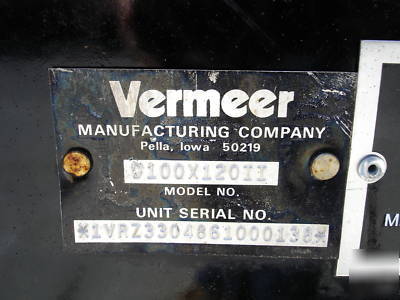 2006 vermeer D100X120 series 2 directional drill boring