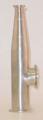 316L ss sanitary concentric reducer tee tri clamp 2X3/4