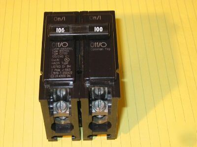  BR2100 / MP2100 cutler-hammer 100A 2 pole breaker 2P 