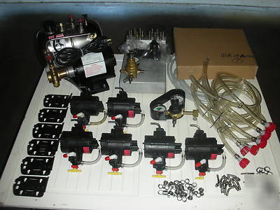 Complete soda system carbonator, bar gun, cold plate...