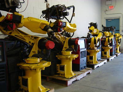 Fanuc arcmate 100I M6I w RJ2 control welding robot * *