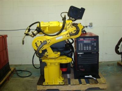 Fanuc arcmate 100I M6I w RJ2 control welding robot * *