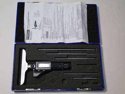 Fowler 54-225-456 electronic depth micrometer 4