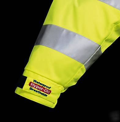 New hi-viz breathable raincoat - - size x-large