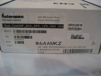 New intermec CN3 CN3ANC841C6E300 mobile computer in box