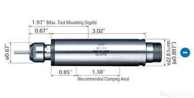 Nsk nakanishi spindle -303 0.897