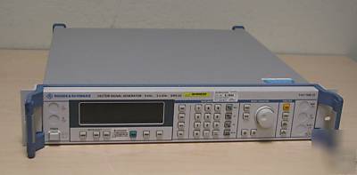 Rohde & schwarz SMV03 vector signal generator smv 03