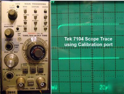 Tektronix 7B92 dual 400 mhz time base plug-in 
