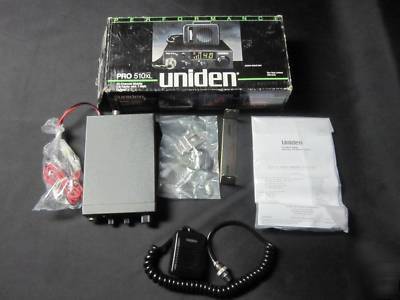 Uniden pro 510XL cb citizen band radio 40 channel 