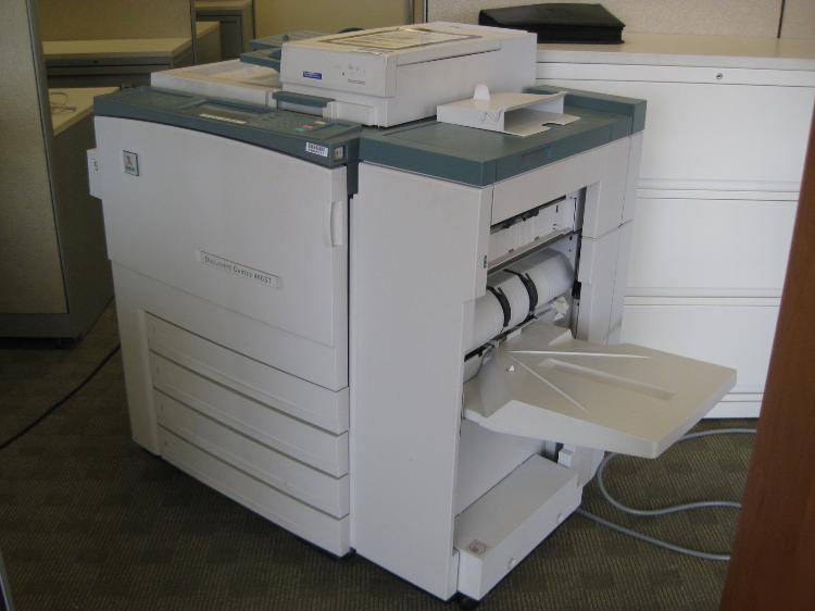 Xerox document centre 460ST copier fax printer station