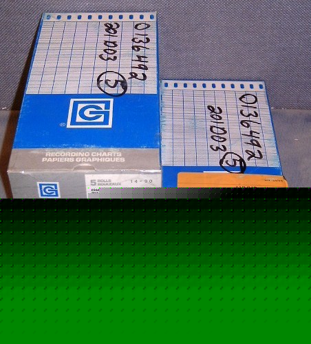 11CM chart paper, range 500-1000