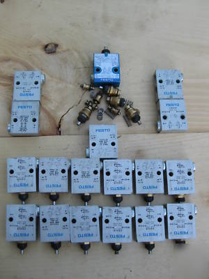 18 used festo vavles v/0-3-1/8