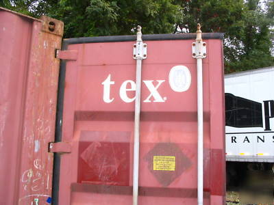 40' storage container shipping cargo conex sea box shed