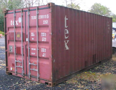 40' storage container shipping cargo conex sea box shed