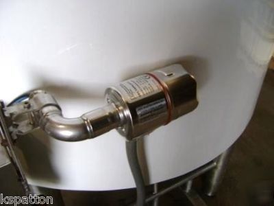 450 gallon stainless degas tank - insulated