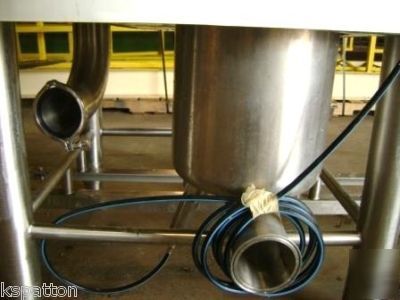 450 gallon stainless degas tank - insulated