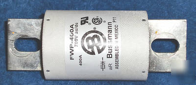 Bussmann fwp-400A 700V ac/dc fuse -- great for ev