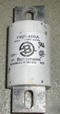 Bussmann fwp-400A 700V ac/dc fuse -- great for ev