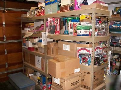 Entire inventory collectible toy store 1970's, 80S, 90S