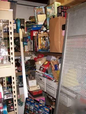 Entire inventory collectible toy store 1970's, 80S, 90S