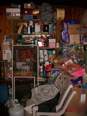 Entire inventory collectible toy store 1970's, 80S, 90S