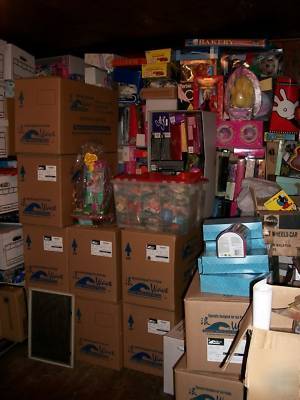 Entire inventory collectible toy store 1970's, 80S, 90S