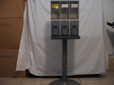 Lot of 2 vendstar 3000 snack vending machines