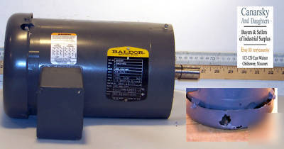 New 1 baldor VM3558T 2 hp electric motor 