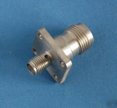 New 2 sma-tnc bulkhead connector adapter osm rf lot 2