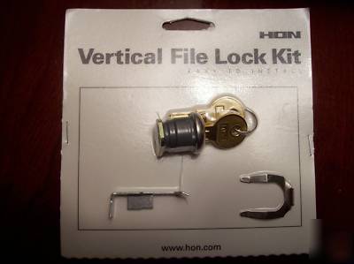 New hon vertical file lock kit f-24X: in package