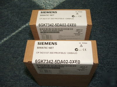 New siemens cp-342-5_6GK7 342-5DA02-0XE0 - sealed box