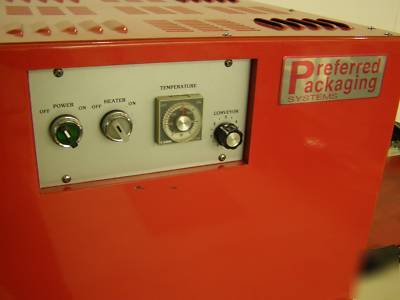 Preferred packaging conveyer shrink wrap machine 