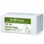 Re-claim 100â„¢ 13-gallon tall kitchen bags
